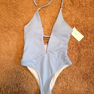 One piece bathing suit